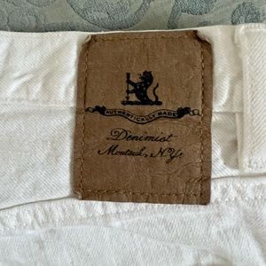 Denimist, amazing Jean shorts. Perfect distressing. Loose fitting.